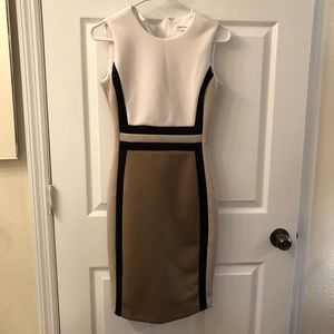Colorblock CALVIN KLEIN work dress!
